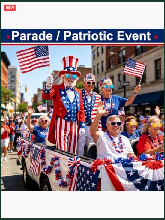 12 Pairs American Flag Sunglasses UV400 4th July Party Favors Patriotic Glasses main image 4